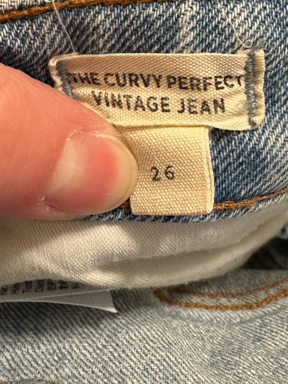 Madewell Curvy Perfect Vintage Jean - Picture 5 of 5